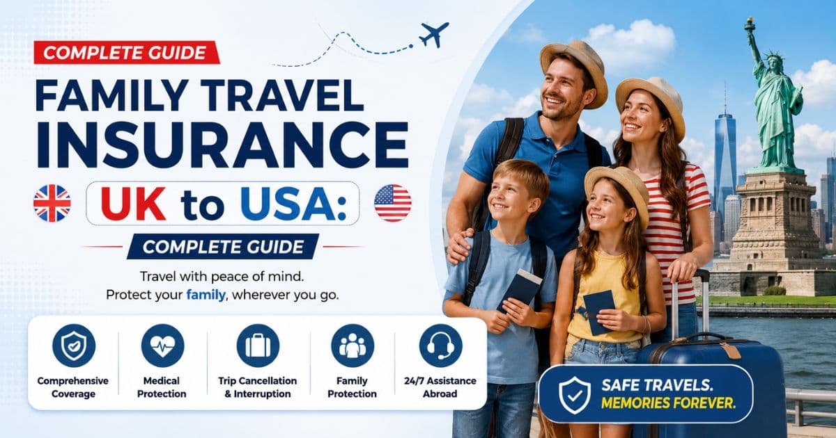 Family Travel Insurance UK to USA