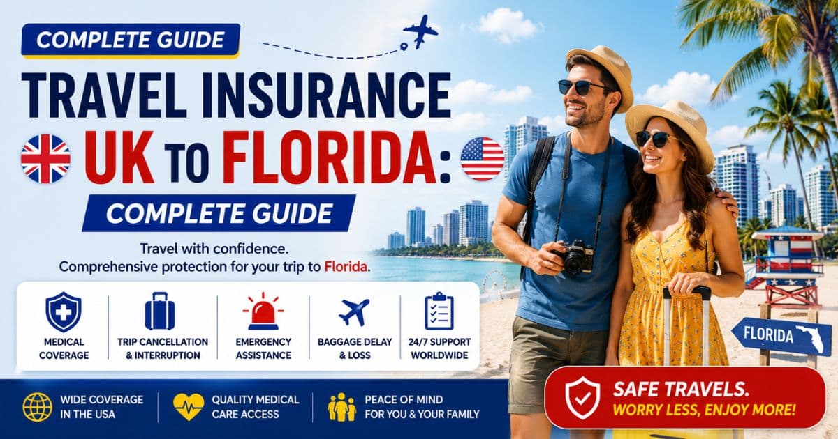 Travel Insurance UK to Florida
