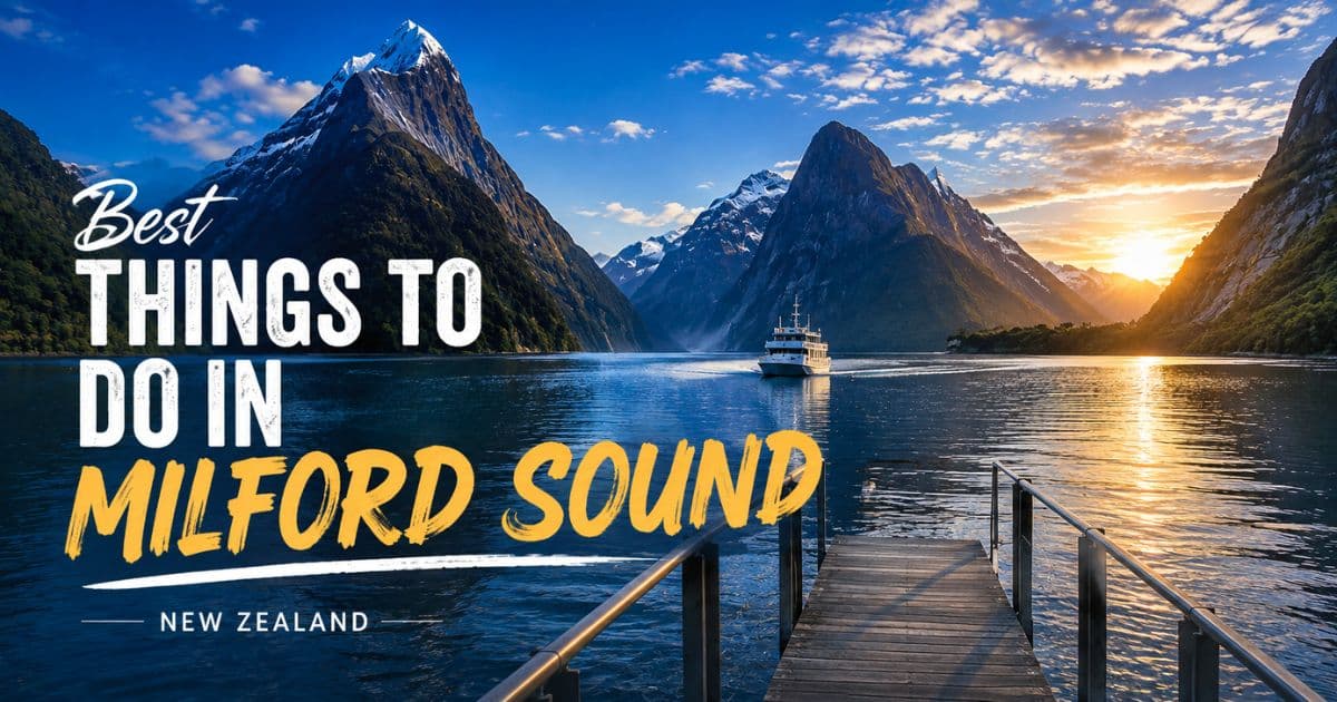 Things to Do in Milford Sound
