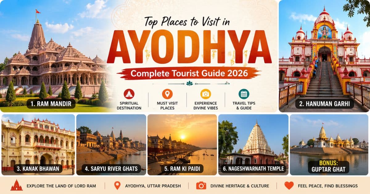 Top Places to Visit in Ayodhya (2026 Guide) | Best Tourist Attractions