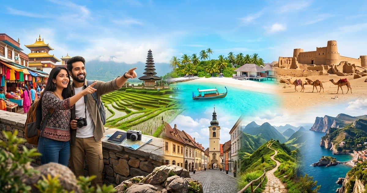 Visa-Free Countries for Indian Tourists 