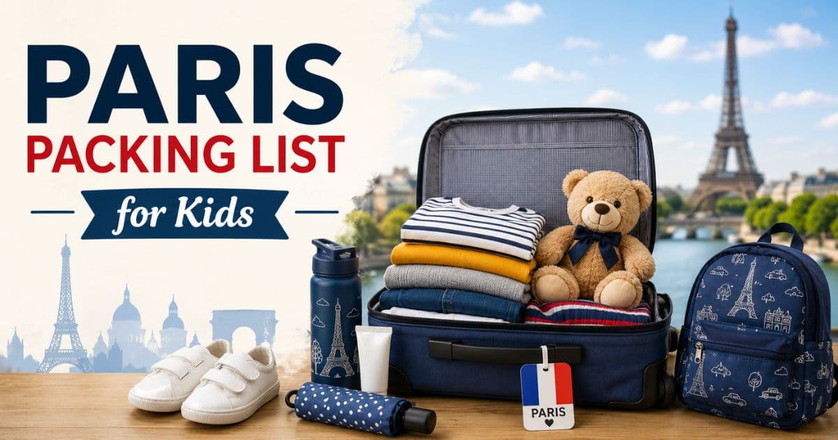 Paris Packing List for Kids