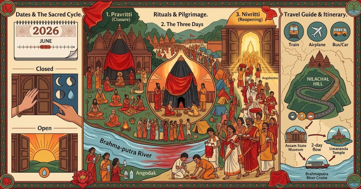 Ambubachi Mela 2026: Dates, Rituals & Travel Guide