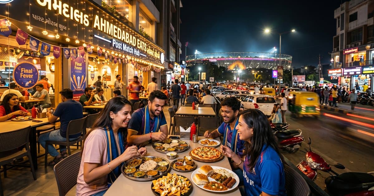 Ahmedabad IPL 2026 Final: Top Post-Match Dining Spots